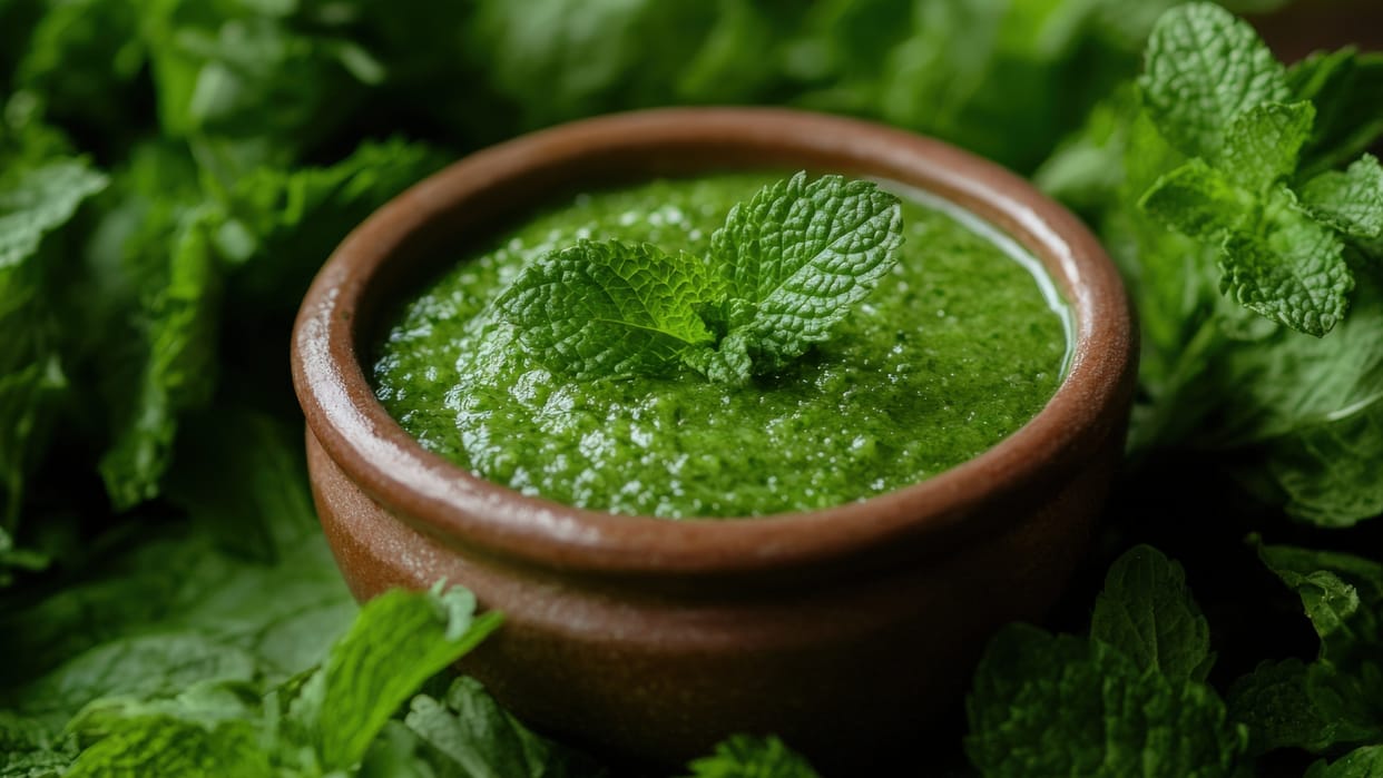how to make green chutney with raw mango in hindi hari chutney banaane ka asaan tarika