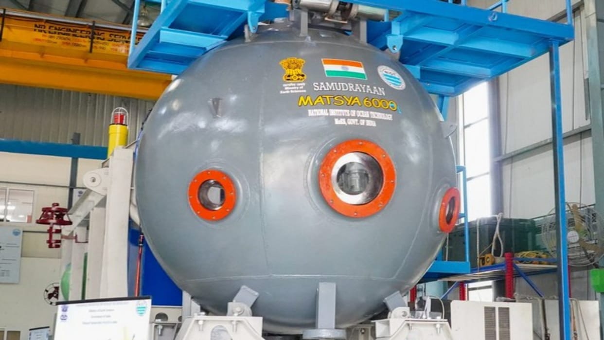 Matsya-6000 submarine will go up to 6000 meters in the sea, will give information every 30 minutes