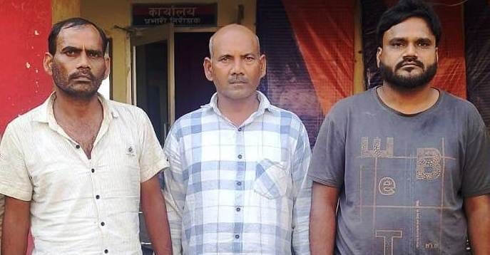 Three arrested for giving shelter to gang rape accused