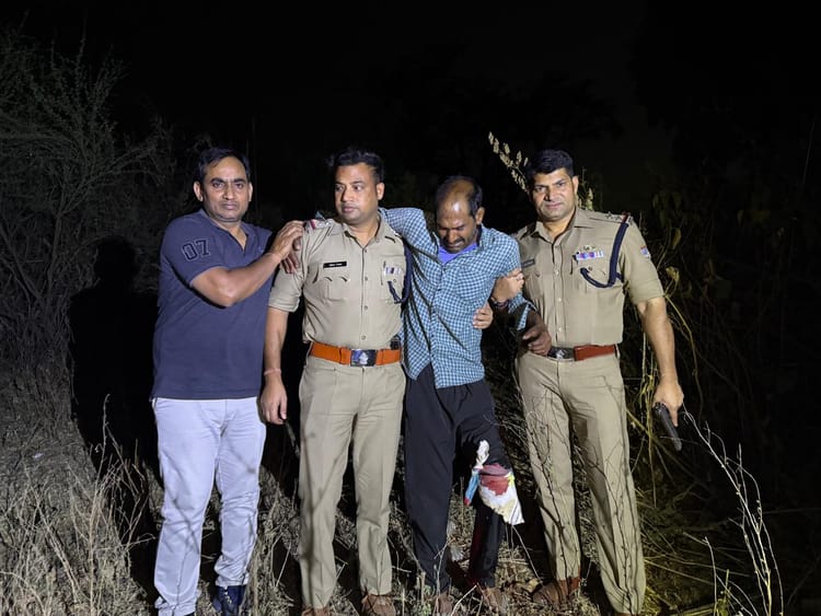 Haridwar: रोहतक जेल से पेरोल के बाद फरार बदमाश को मुठभेड़ में लगी गोली, फरार आरोपी की तलाश जारी