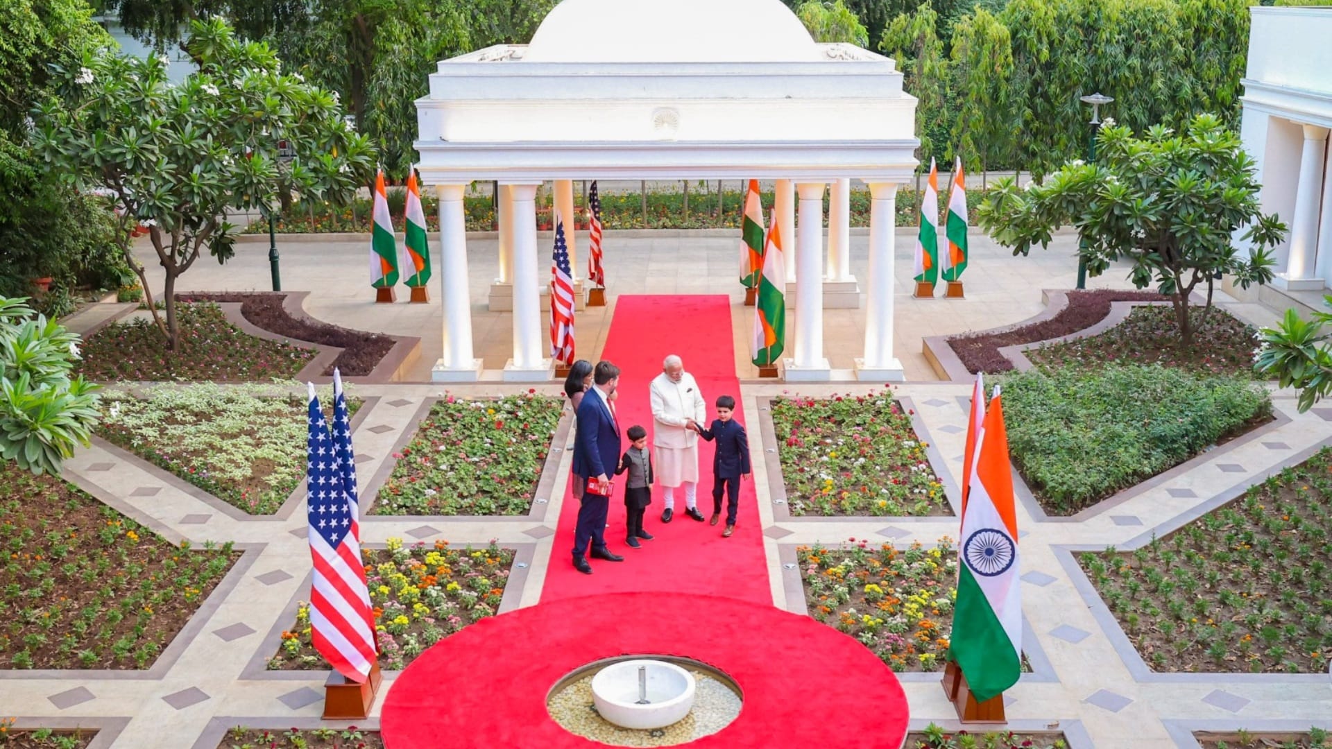 Second Lady Usha Vance Kids put PM Modi in grandfather category immediately talk about India-US ties