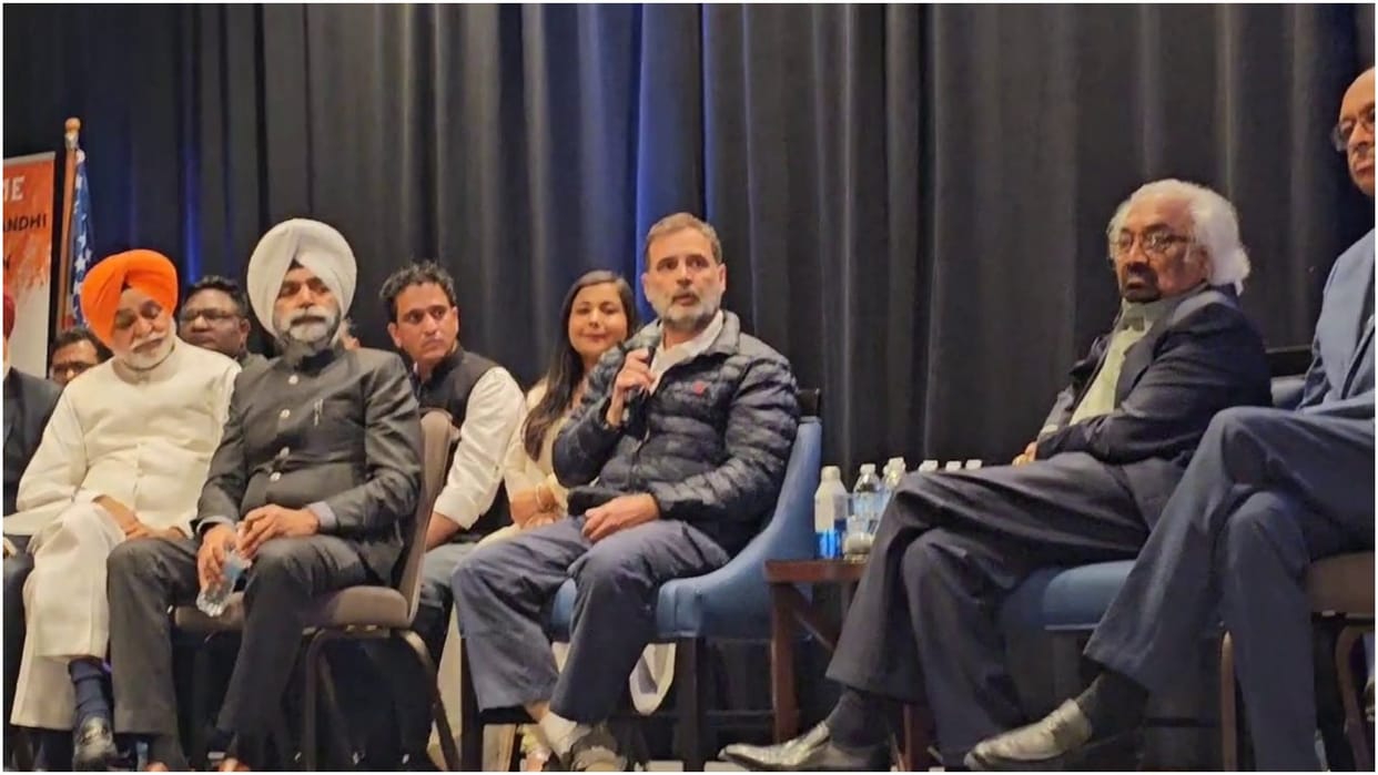 Rahul Gandhi Questions Indian Election Process from US Boston Raises Doubts on Election Commission
