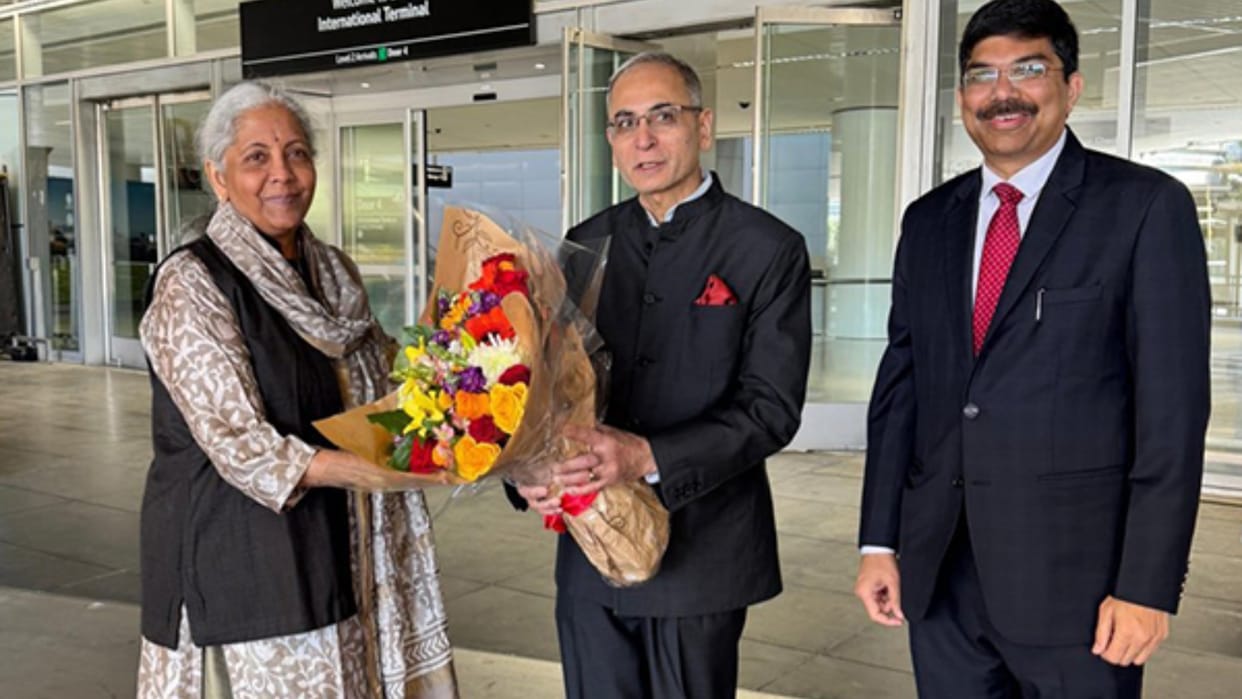 Finance Minister Nirmala Sitharaman reaches San Francisco for five-day US visit