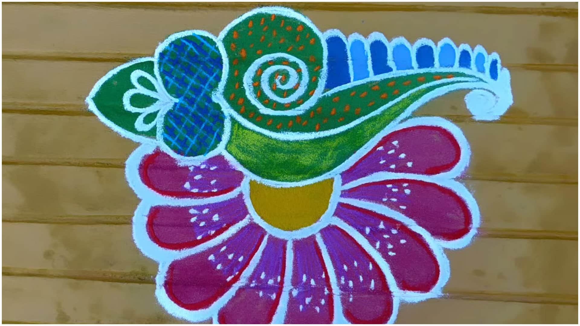 Simple Rangoli Design For Akshaya Tritiya Rangoli Design Ideas With Images Disprj