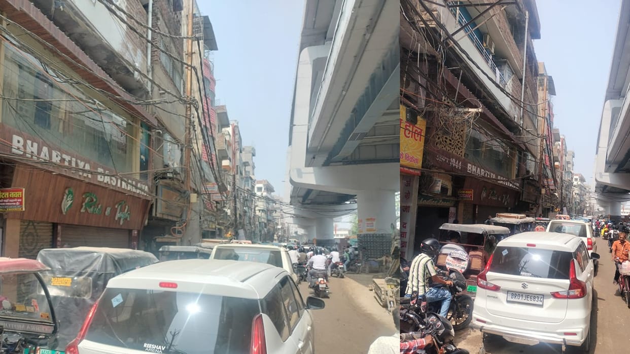 Bihar News: Ashok Rajpath jammed in Patna: Traffic disrupted on JP Ganga Path: Traffic route, traffic plan