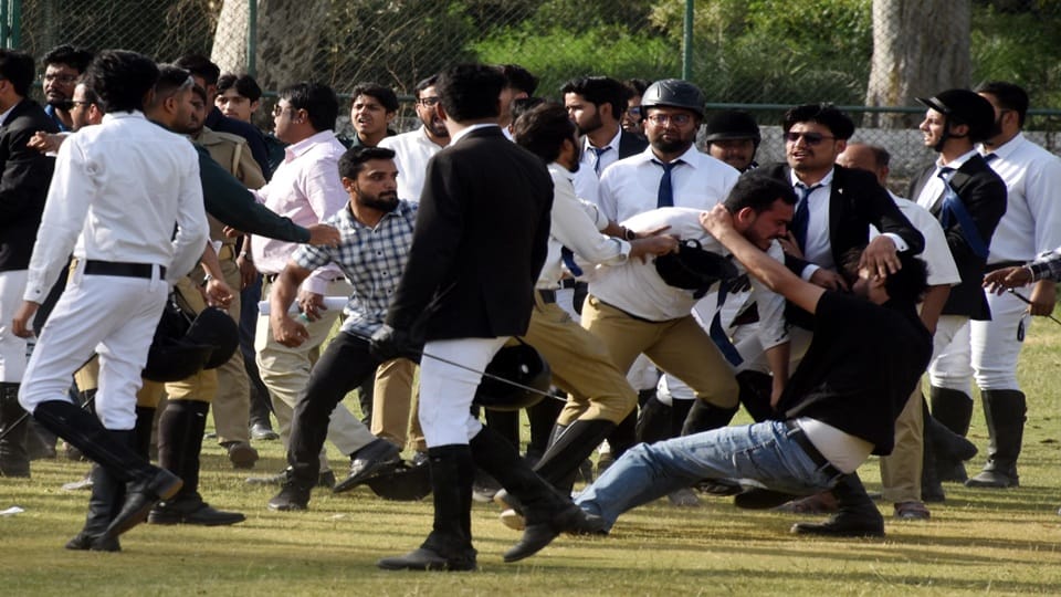 Student groups had invited outsiders to horse show at AMU