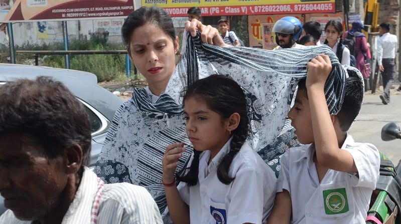 Kanpur Weather Update Maximum temperature dropped by five degrees severe heat likely again from five