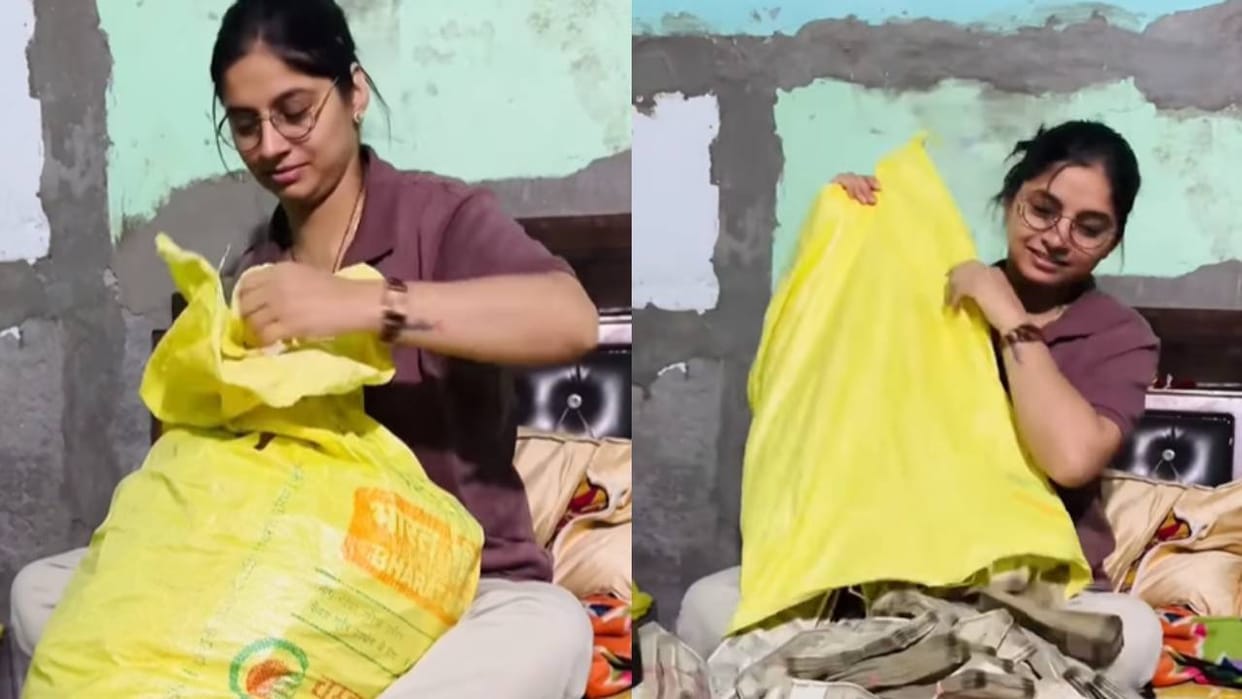 woman has lots of money video goes viral