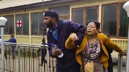 Pahalgam terror attack People wailing for help jammu kashmir several killed many injered