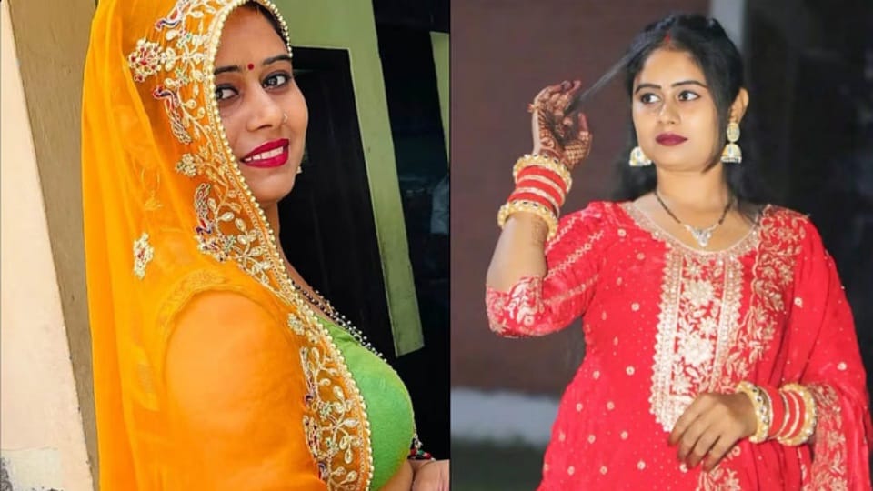 Raveena who killed her husband with her YouTuber lover in Bhiwani met her father in jail