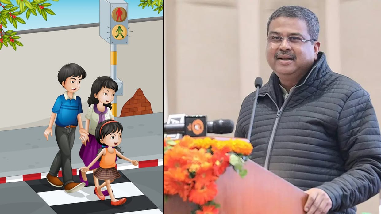 Students will study road safety; Education Minister directs NCERT to include modules in Class 1-12 books
