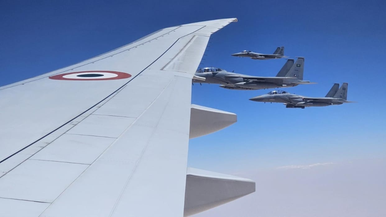 Saudi F15 jets escort PM Narendra Modi's aircraft News In Hindi