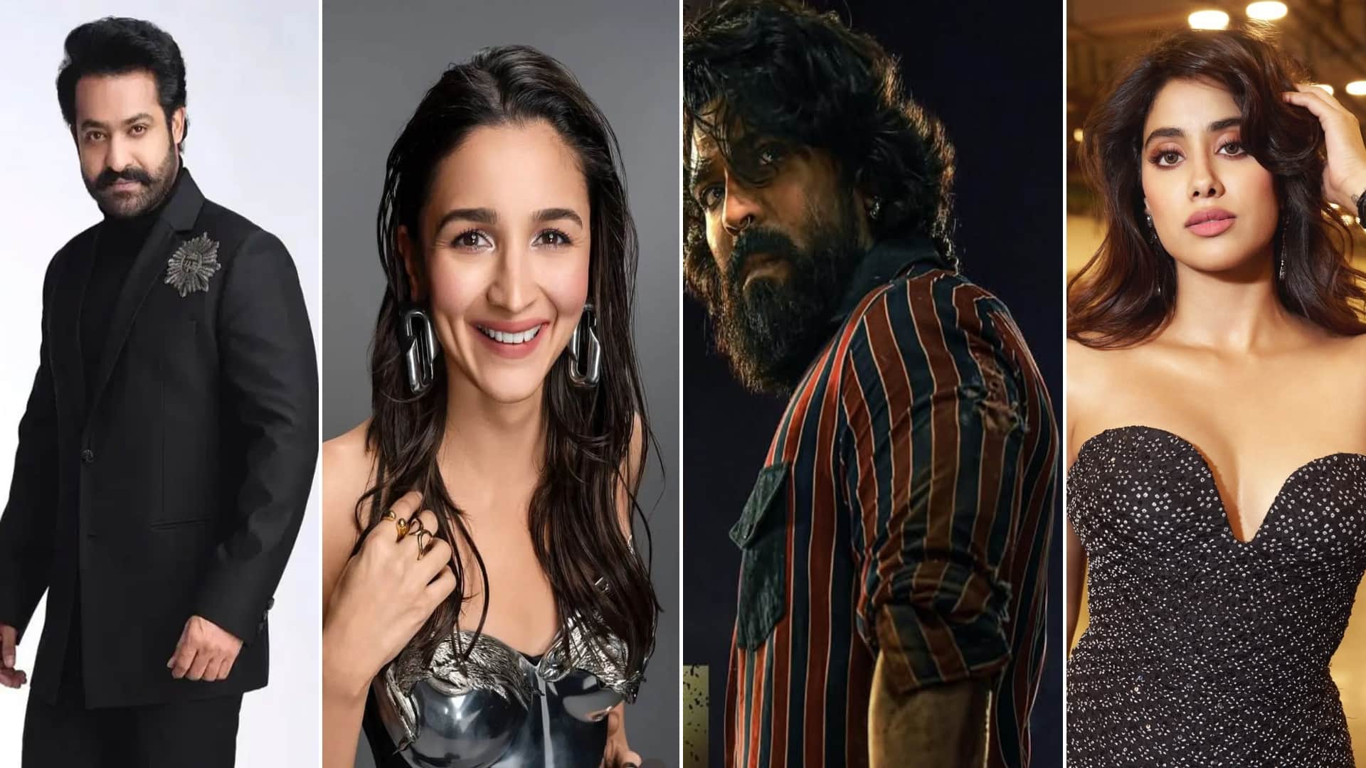 South Indian Actors Who Shined with Bollywood Actresses Janhvi Kapoor Ram Charan Kiara Advani Mahesh Babu