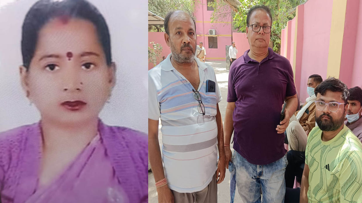 Kanpur: Truck hits bike riding couple, wife dies, husband injured