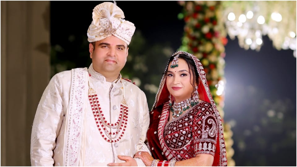 UK MP Navendu Mishra married Bhopal's Garima Tiwari in Lucknow