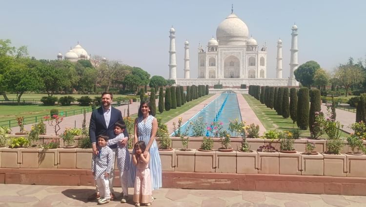 JD Vance: ताज की खूबसूरती पर फिदा हुए अमेरिकी उप राष्ट्रपति, कहा- अद्भूुत है इमारत, पत्नी और बच्चे भी थे साथ