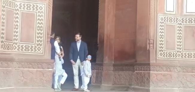 US Vice President JD Vance described beauty of Taj in four words see amazing pictures
