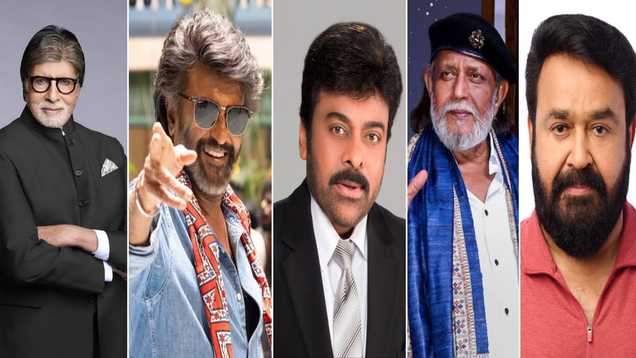 Amitabh Bachchan Mithun Chakraborty Rajinikanth Hema Malini Chiranjeevi Mohanlal Akshay kumar to share frame