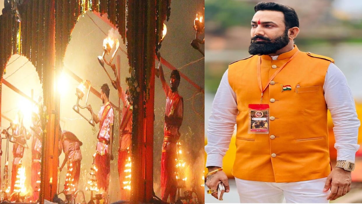 CG News: Kharun Ganga maiya Aarti will not be stopped said Virender Singh Tomar