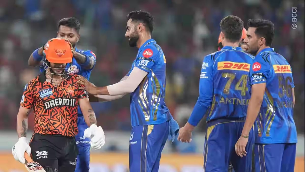 IPL 2025 SRH vs MI Ishan Kishan walks but Ultra Edge shows no edge video goes viral see