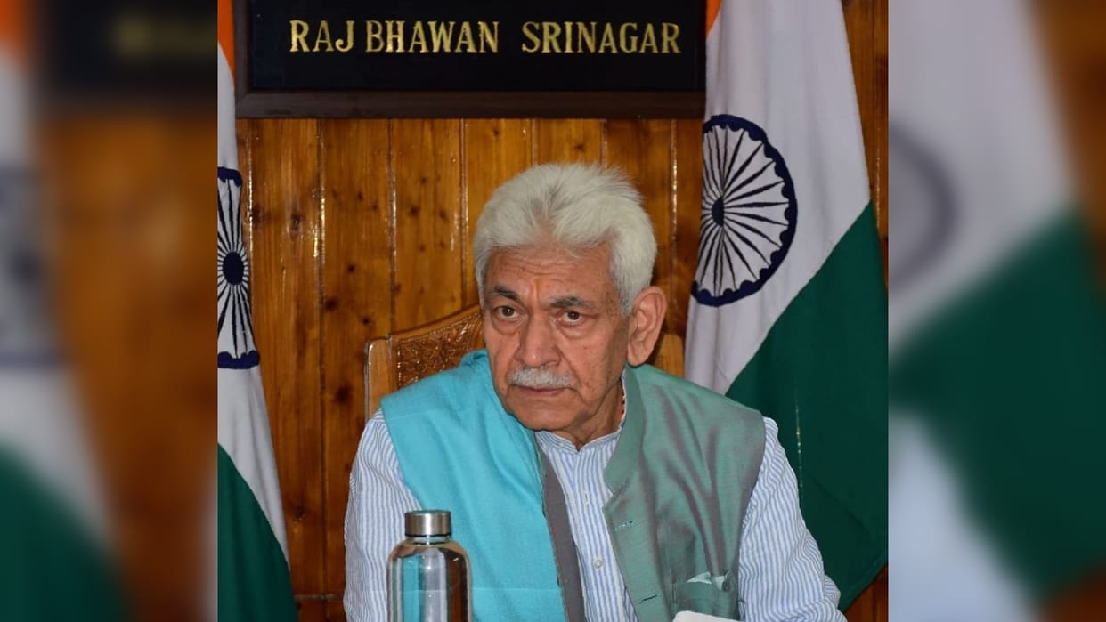 LG Manoj Sinha held a review meeting on security