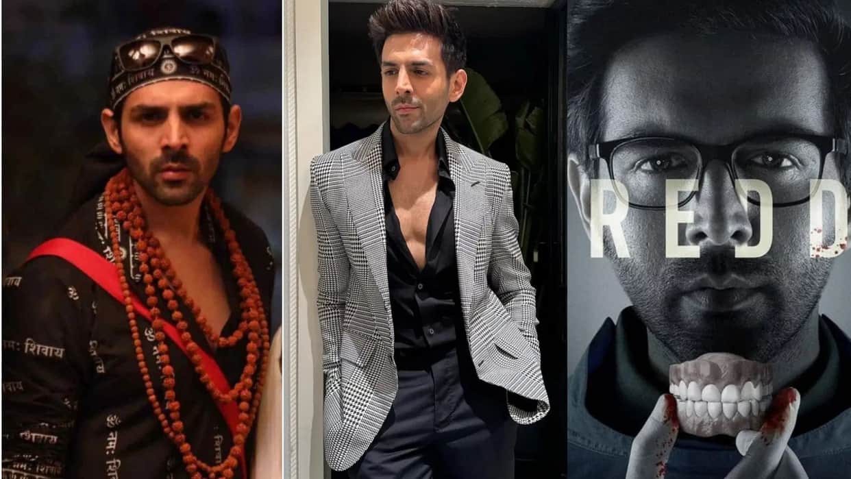 Kartik aaryan different look in movies bhool bhulaiya 2 freddy naagzilla