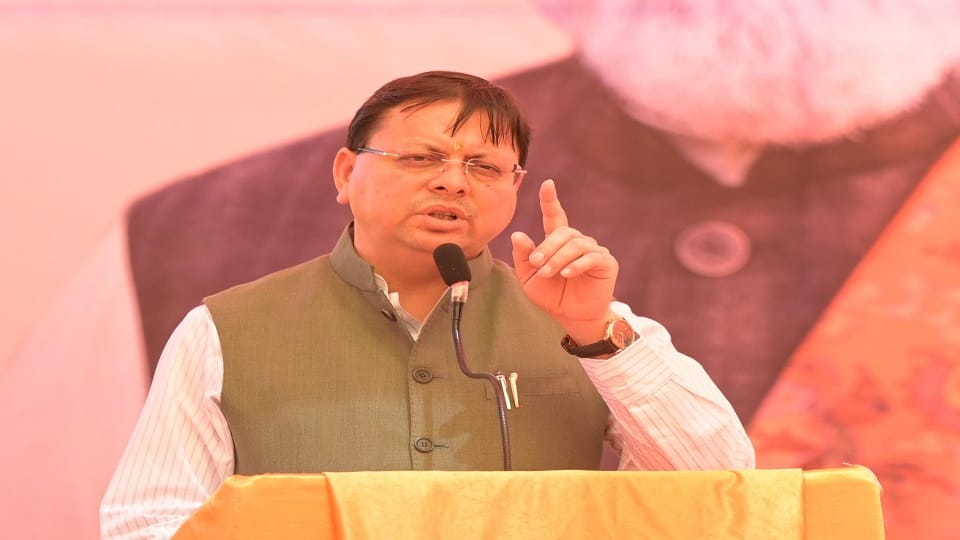 CM Pushkar Singh Dhami inaugurated the ARTO building and automated driving test track in kashipur