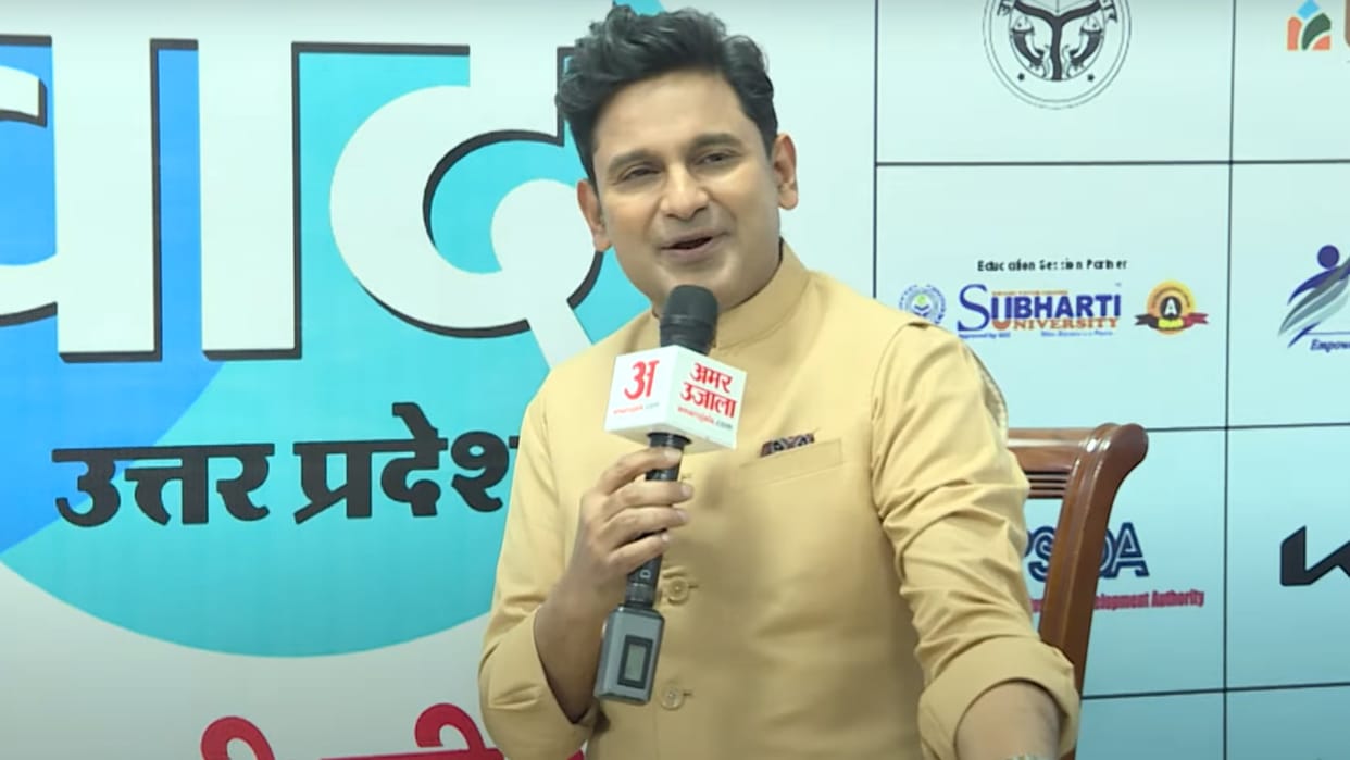 Samwad 2025 Manoj Muntashir Podcast with Amar Ujala Reveals the Untold Story Behind Tere Mitti