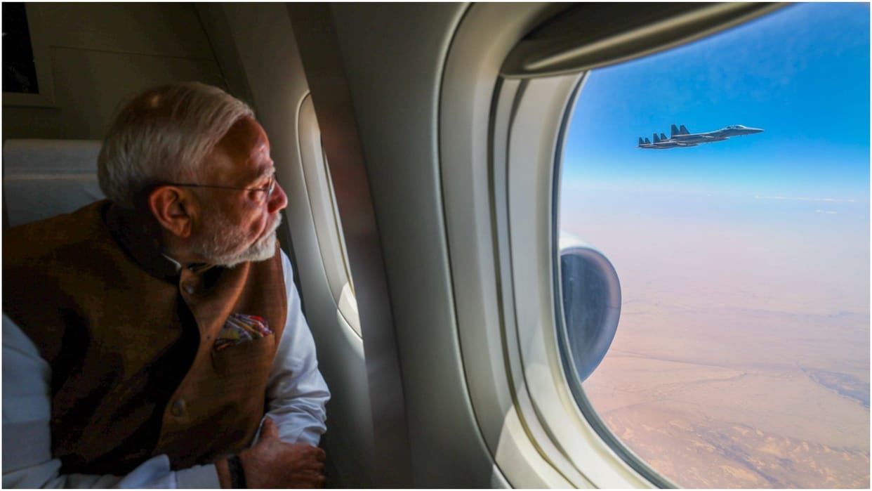 Pahalgam Attack: PM Modi's plane change its route while returning from Saudi Arabia, left Pakistani airspace