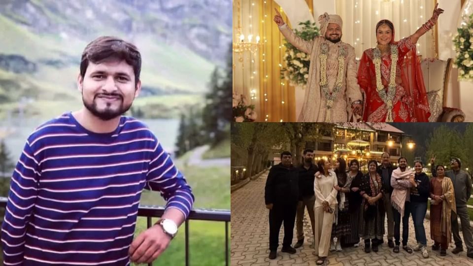 Pahalgam Attack up Man Shubham Shot Dead Infront of Wife in Jammu Kashmir Attack Check Video