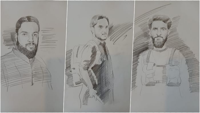 Pahalgam Terror Attack two local and two pakistani terrorists also involved Sketches of many suspects released