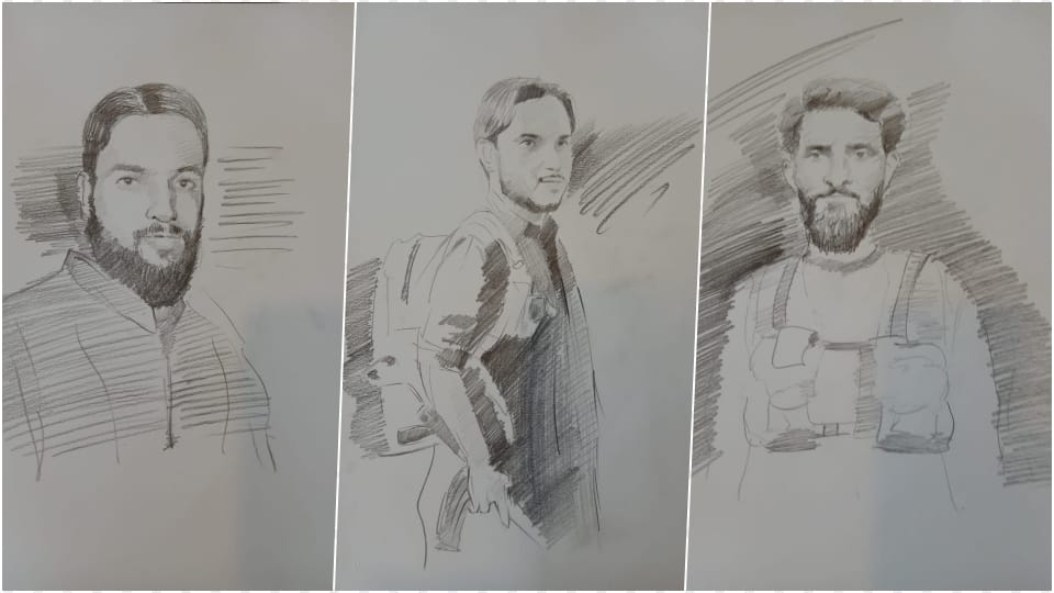 Pahalgam Terror Attack two local and two pakistani terrorists also involved Sketches of many suspects released