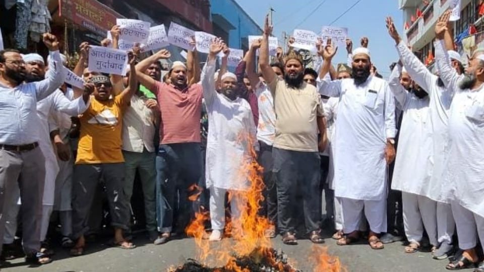 Protest against Pahalgam attack in Punjab