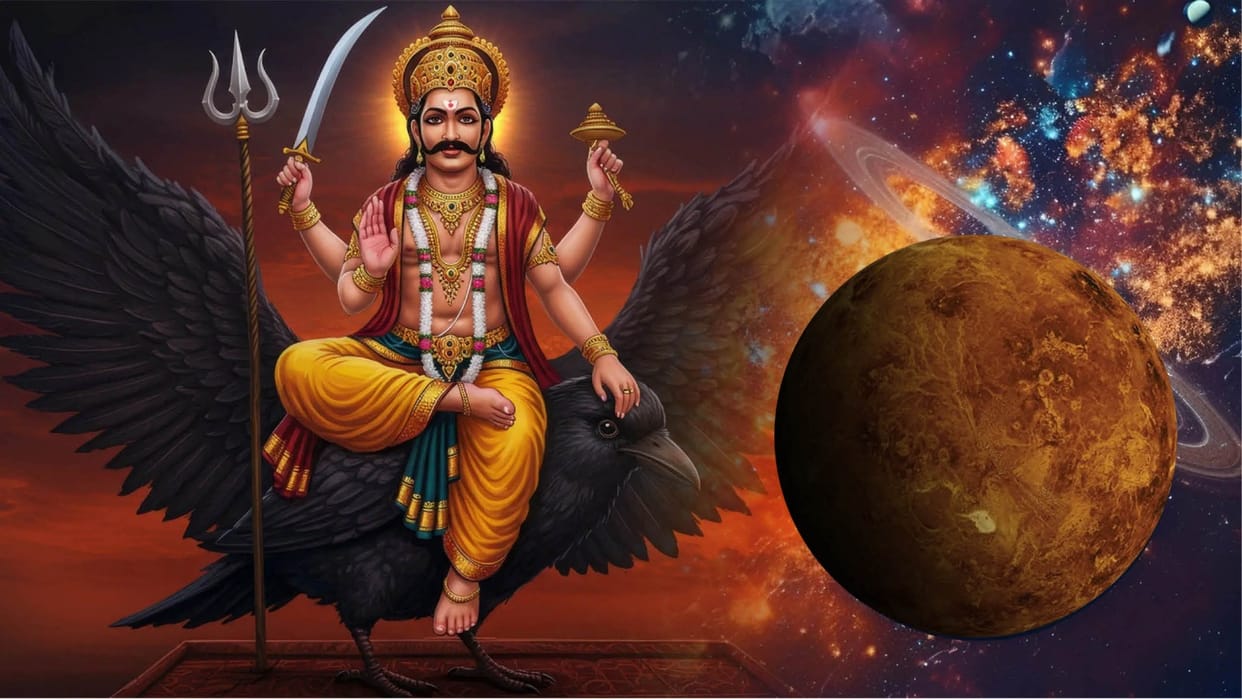 Ardhkendra Rajyog Powerful Saturn-Venus Conjunction Today Brings Wealth to These Zodiac Signs