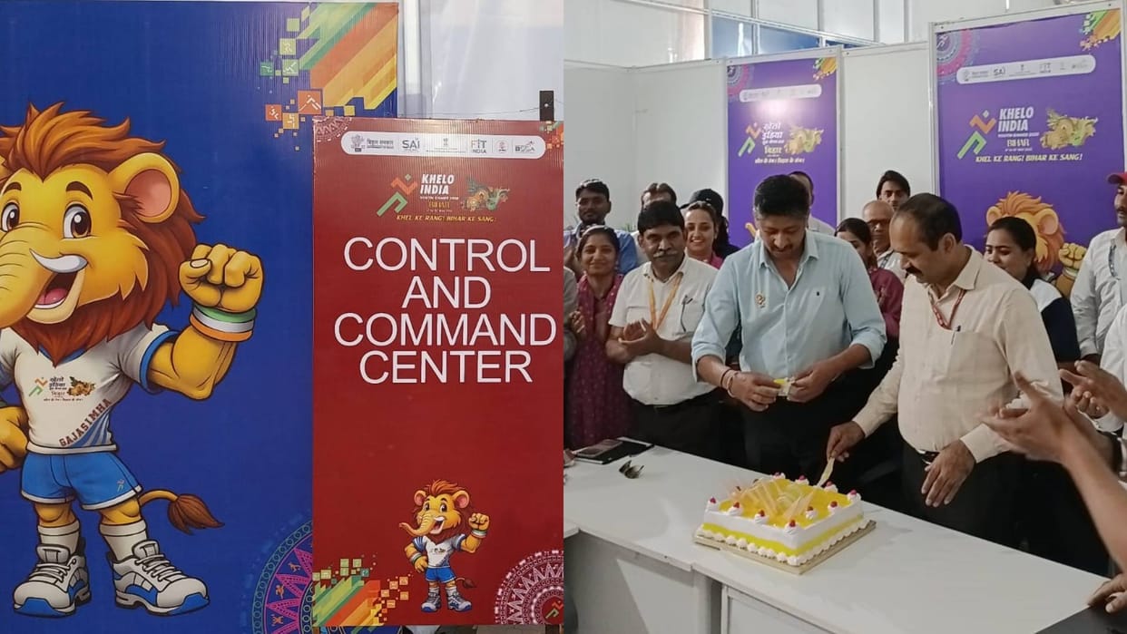 Khelo India Youth Games Central Command and Control Center inaugurated in Patna work 24 hours from this date
