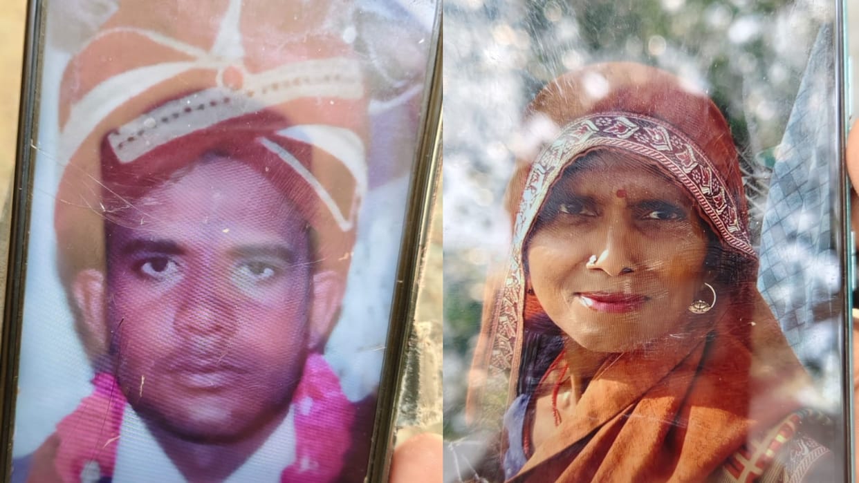 man and his mother-in-law died due to dumper hit the bike in Bareilly