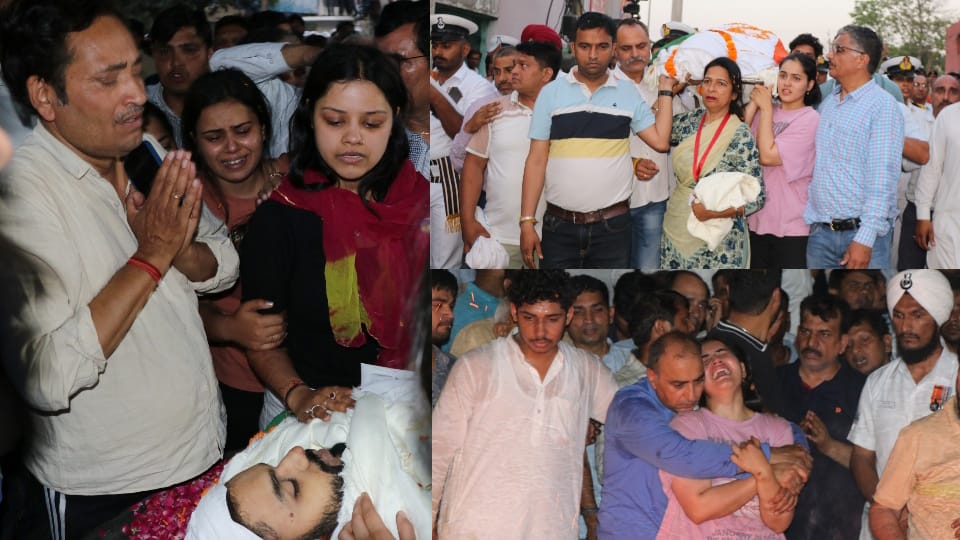 Pahalgam Terror Attack From Wedding to Funeral in 7 Days Lieutenant Vinay Bride Left in Mourning
