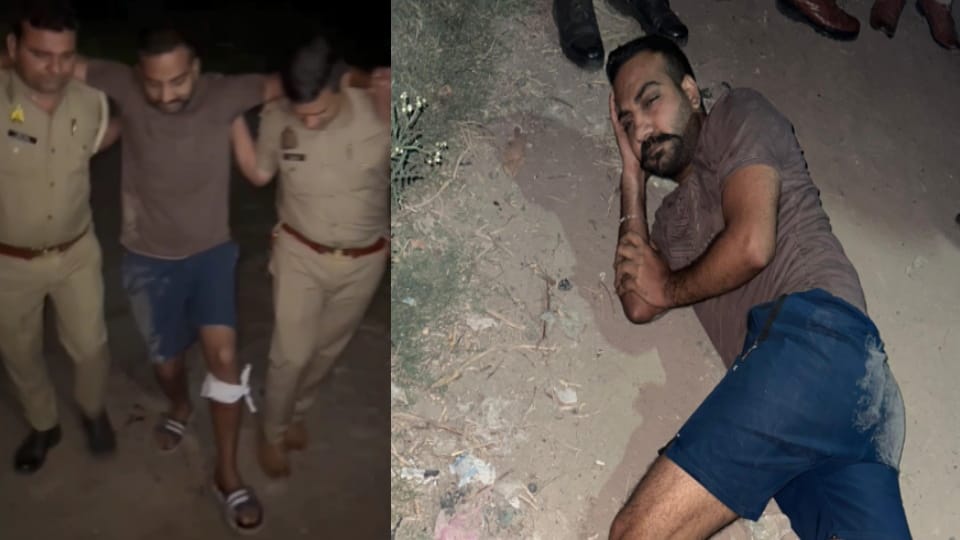 Meerut: Accused Nikki Talian arrested in outpost in-charge assault case, snatched police pistol and fire