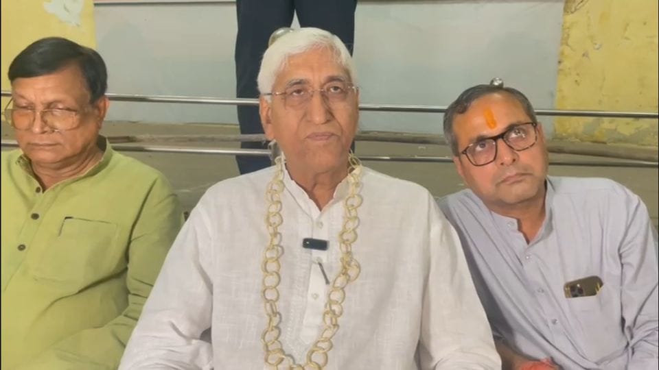 Former Deputy CM TS Singhdev met Congress workers in Bilaspur
