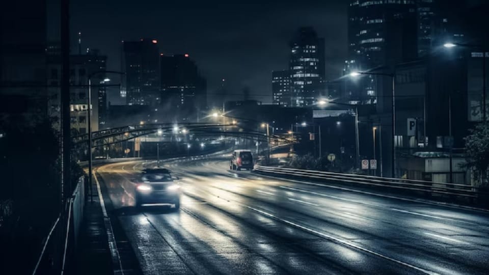 Vehicles run fearlessly on the roads of Delhi from 12 midnight to 4 am