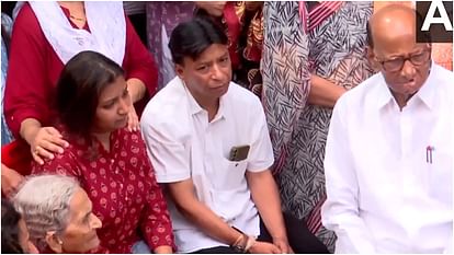 Pahalgam Attack bier of father and son raised together in Gujarat; Daughter cremates father dead body in Pune