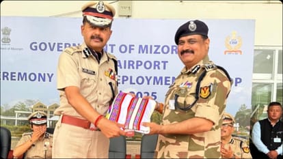 CISF: Security command of Lengpui Airport is now handed over to CISF, 121 jawans including one DC deployed
