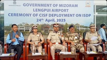 CISF: Security command of Lengpui Airport is now handed over to CISF, 121 jawans including one DC deployed