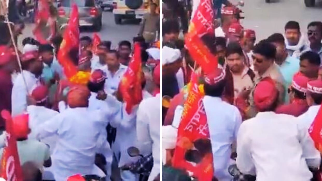 Inspector clashed with Cabinet Minister Sanjay Nishad in sonbhadra said no knowledge of protocol