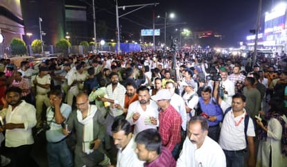 Bihar News: Candle march of India Alliance leaders in Patna against the terrorist attack, Tejashwi Yadav,