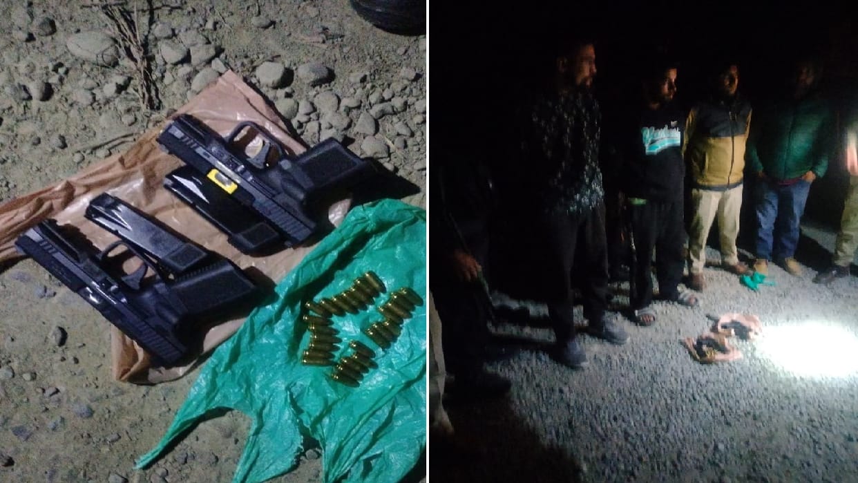Security forces arrested two aides of terrorists in Kulgam