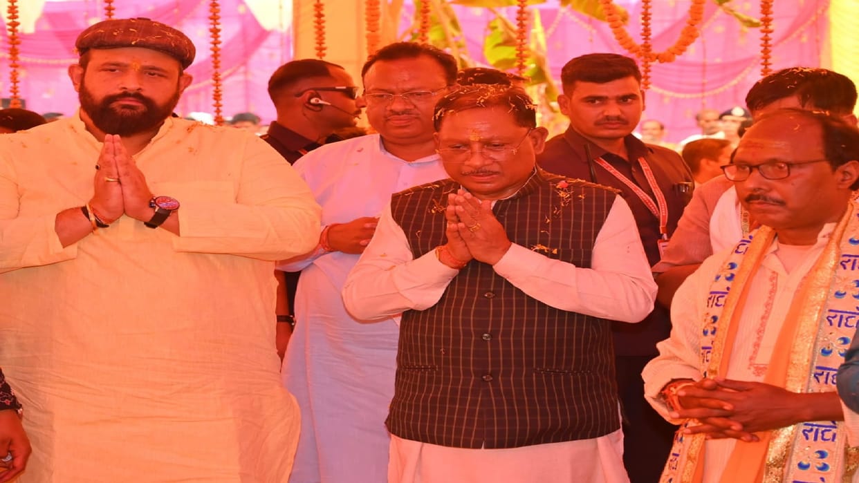 Jashpur News: CM Vishnudeo Sai gave a gift to Yadav community: announced to give Rs 50 lakh