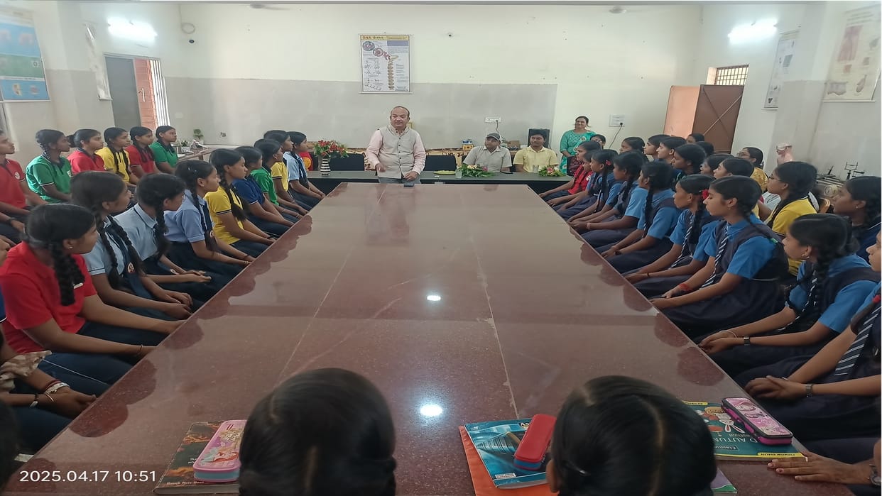 IIT Bhilai Adopted a government school; teaching AI and robotics to children in bhilai