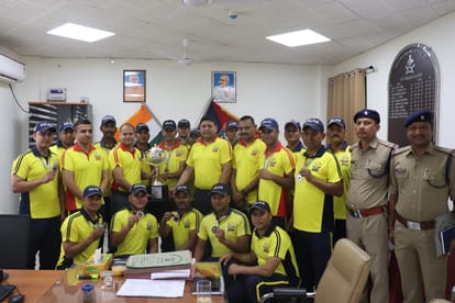 Uttarakhand State SDRF got second place in India in CSSR competition