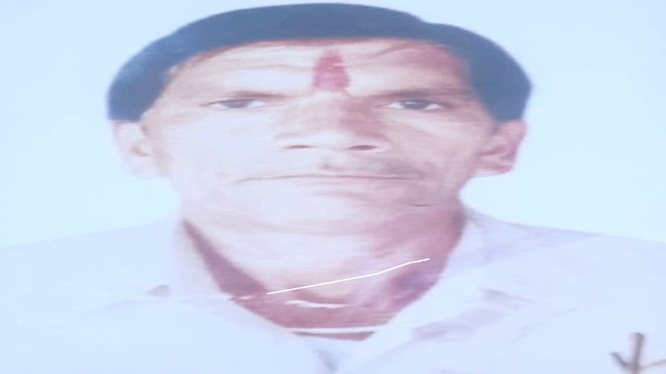 Farmer riding a bicycle died due to collision with bike